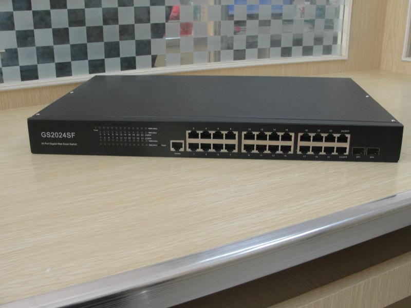 供應自適應24口千兆網絡交換機 中性非網管1000Mbps交換機的行業優勢與應用